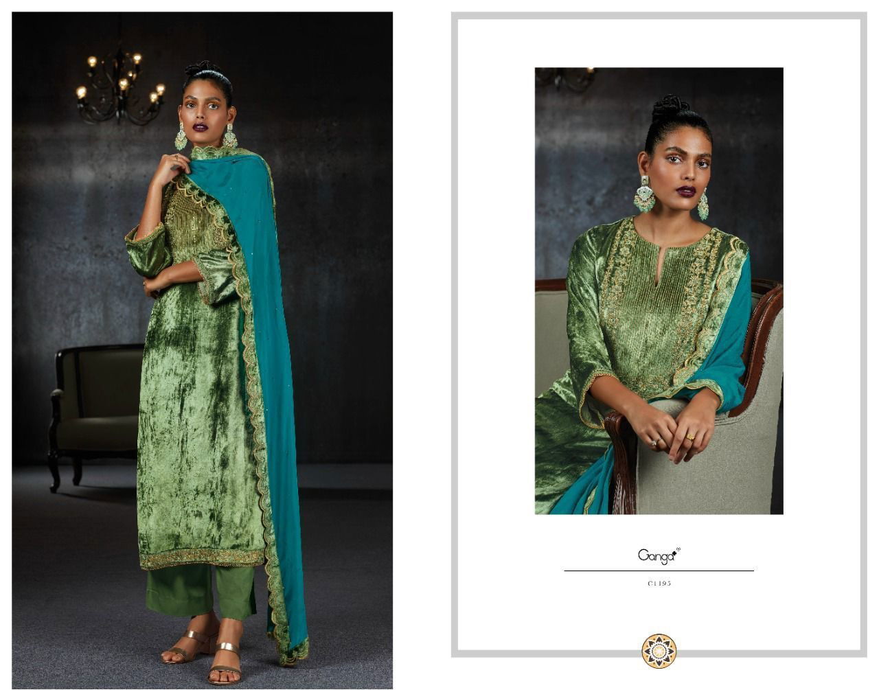 Luna By Ganga Designer Salwar Suit Catalog
